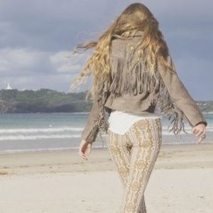 Arnhem Phoenix Suede Fringe Jacket